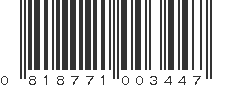 UPC 818771003447