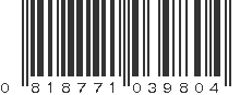 UPC 818771039804