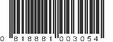 UPC 818881003054