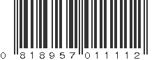 UPC 818957011112