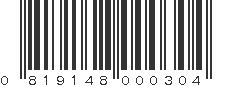 UPC 819148000304