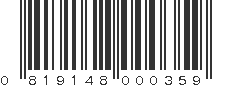 UPC 819148000359