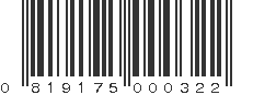 UPC 819175000322