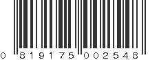 UPC 819175002548