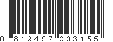 UPC 819497003155