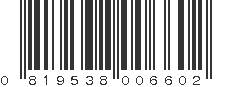 UPC 819538006602