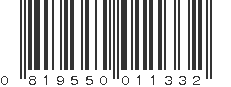 UPC 819550011332