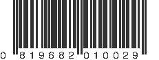 UPC 819682010029