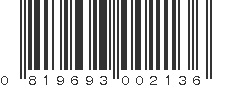 UPC 819693002136