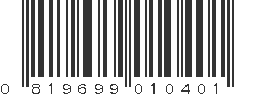 UPC 819699010401