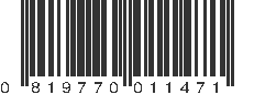 UPC 819770011471