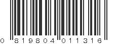 UPC 819804011316