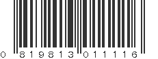 UPC 819813011116