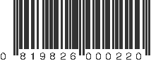 UPC 819826000220