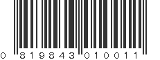 UPC 819843010011