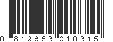 UPC 819853010315