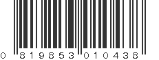 UPC 819853010438