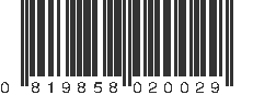 UPC 819858020029