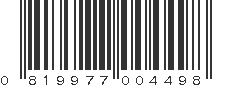 UPC 819977004498