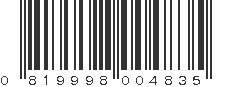 UPC 819998004835