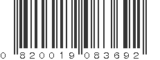 UPC 820019083692