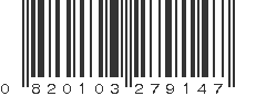 UPC 820103279147