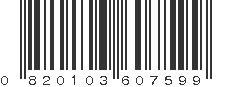 UPC 820103607599