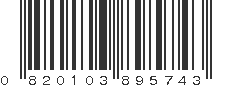 UPC 820103895743