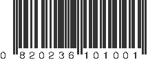 UPC 820236101001