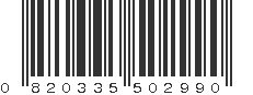 UPC 820335502990