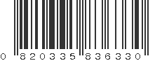 UPC 820335836330