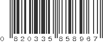 UPC 820335858967