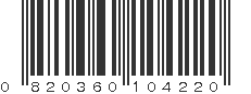 UPC 820360104220