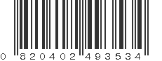 UPC 820402493534