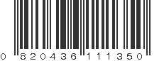 UPC 820436111350