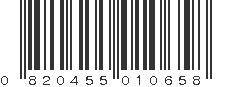 UPC 820455010658