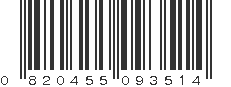 UPC 820455093514