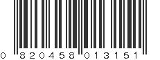 UPC 820458013151