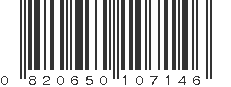 UPC 820650107146