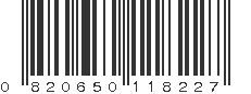 UPC 820650118227