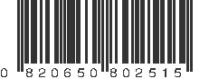 UPC 820650802515