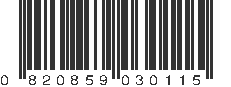 UPC 820859030115