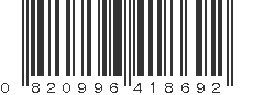 UPC 820996418692