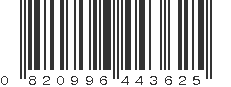 UPC 820996443625