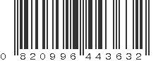 UPC 820996443632