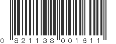 UPC 821138001611