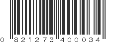 UPC 821273400034