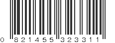 UPC 821455323311