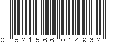 UPC 821566014962