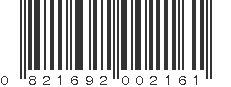 UPC 821692002161